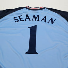 Load image into Gallery viewer, 2002/03 Seaman #1 England Vintage Umbro GK Football Shirt (XXL) 2002 WC9
