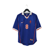 Load image into Gallery viewer, 1998/00 Bergkamp #8 Holland Vintage Nike Away Football Shirt (M) Arsenal1
