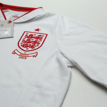Load image into Gallery viewer, 2012/13 Cole #3 England Vintage Umbro Home Football Shirt (38) 100th Cap BNWT5
