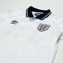 Load image into Gallery viewer, 1990/92 Gascoigne #19 England Retro Umbro Home Football Shirt (S) Italia 904
