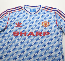 Load image into Gallery viewer, 1990/92 MANCHESTER UNITED Retro adidas Originals Away Football Shirt (S/M)

