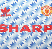 Load image into Gallery viewer, 1990/92 MANCHESTER UNITED Retro adidas Originals Away Football Shirt (S/M)
