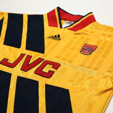 Load image into Gallery viewer, 1993/94 Wright #8 Arsenal Retro adidas Equipment Away Football Shirt (S/M)5
