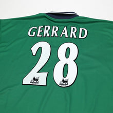 Load image into Gallery viewer, 1999/00 Gerrard #28 Liverpool Vintage Reebok Away Football Shirt (46/48) XXL8
