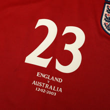 Load image into Gallery viewer, 2002/04 Rooney #23 England Vintage Umbro Away Debut Football Shirt (M) Australia6
