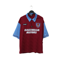 Load image into Gallery viewer, 1995/97 Dicks #3 West Ham United Vintage PONY Football Shirt (XL)1
