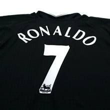 Load image into Gallery viewer, 2003/05 Ronaldo #7 Manchester United Vintage Nike Away Football Shirt (L)8
