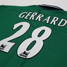 Load image into Gallery viewer, 1999/00 Gerrard #28 Liverpool Vintage Reebok Away Football Shirt (46/48) XXL10

