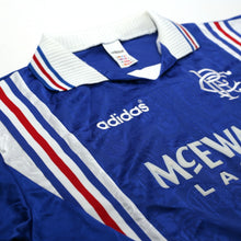 Load image into Gallery viewer, 1996/97 Gascoigne #8 Rangers Vintage adidas Home Football Shirt (XL)7
