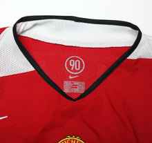 Load image into Gallery viewer, 2004/06 RONALDO #7 Manchester United Vintage Nike Home Football Shirt (M)
