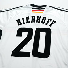 Load image into Gallery viewer, 1998/00 Bierhoff #20 Germany Vintage adidas Home Football Shirt (L) WC 9810
