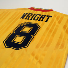 Load image into Gallery viewer, 1993/94 Wright #8 Arsenal Retro adidas Equipment Away Football Shirt (S/M)
