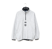 Load image into Gallery viewer, 2000/01 MANCHESTER UNITED Vintage Umbro 1/4 Zip Fleece (L)
