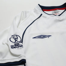 Load image into Gallery viewer, 2001/03 Scholes #8 England Vintage Umbro Home Football Shirt (M) Brazil 2002 WC7
