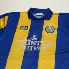 Load image into Gallery viewer, 1993/95 Speed #11 Leeds United Vintage ASICS Away Football Shirt (XXL)2
