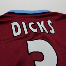 Load image into Gallery viewer, 1995/97 Dicks #3 West Ham United Vintage PONY Football Shirt (M)11
