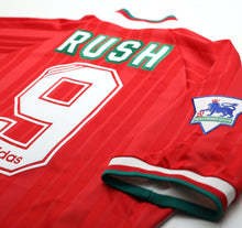 Load image into Gallery viewer, 1993/95 RUSH #9 Liverpool Vintage adidas Equipment Home Football Shirt (M)
