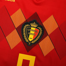 Load image into Gallery viewer, 2018/19 Lukaku #9 Belgium Home Football Shirt (L) World Cup 20188
