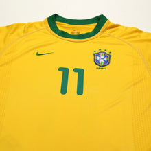 Load image into Gallery viewer, 2000/02 Romario #11 Brazil Vintage Nike Home Football Shirt (S)3
