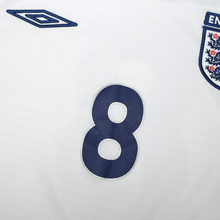 Load image into Gallery viewer, 2005/07 Lampard #8 England Vintage Umbro Home Football Shirt (L) World Cup 20066
