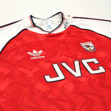 Load image into Gallery viewer, 1991/93 Wright #8 Arsenal Retro adidas Originals Home Football Shirt (M)5

