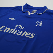 Load image into Gallery viewer, 2001/03 Lampard #8 Chelsea Vintage Umbro Home Football Shirt (XL)4
