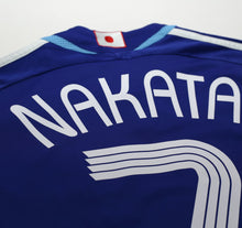 Load image into Gallery viewer, 2006/08 NAKATA #7 Japan Vintage adidas Home Shirt (S) World Cup 200611
