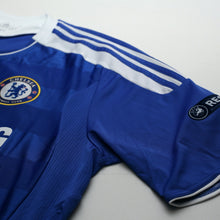 Load image into Gallery viewer, 2011/12 Drogba #11 Chelsea Vintage adidas CL Home Football Shirt (L)5
