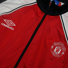 Load image into Gallery viewer, 1999/00 Manchester United Vintage Umbro Track Top Jacket (M)
