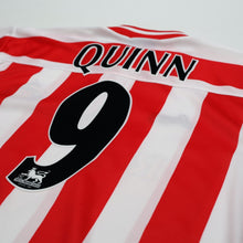 Load image into Gallery viewer, 1999/00 Quinn #9 Sunderland Vintage Asics Home Football Shirt (L)10
