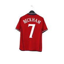 Load image into Gallery viewer, 2002/04 Beckham #7 England Vintage Umbro Away Football Shirt (M) Argentina WC1
