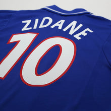 Load image into Gallery viewer, 2000/02 ZIDANE #10 France Vintage adidas Home Football Shirt (L) Euro 200011
