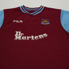 Load image into Gallery viewer, 2001/03 Joe Cole #26 West Ham Vintage FILA Home Football Shirt (S)3
