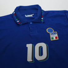 Load image into Gallery viewer, 1994 Baggio #10 Italy Vintage Diadora Home Football Shirt (S) USA 946
