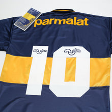 Load image into Gallery viewer, 1994/95 Maradona #10 Boca Juniors Olan Reissue Home Football Shirt 44 (L) BNWT9
