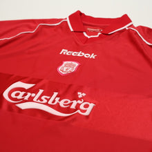 Load image into Gallery viewer, 2000/02 Gerrard #17 Liverpool Vintage Reebok Home Football Shirt (M)4
