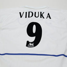 Load image into Gallery viewer, 2002/03 Viduka #9 Leeds United Vintage Nike L/S Home Football Shirt (L)8
