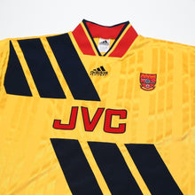Load image into Gallery viewer, 1993/94 Wright #8 Arsenal Retro adidas Equipment Away Football Shirt (S/M)2
