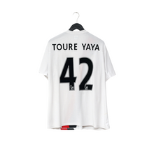 Load image into Gallery viewer, 2009/10 Yaya Toure #42 Manchester City Vintage Umbro 3rd Football Shirt (XL) 480
