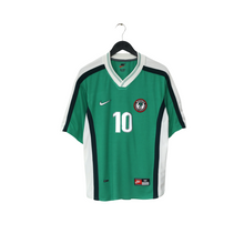 Load image into Gallery viewer, 1998/00 Okocha #10 Nigeria Vintage Nike Football Shirt (M) World Cup 980
