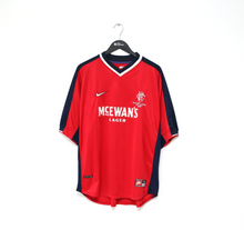Load image into Gallery viewer, 1998/99 ALBERTZ  #11 Rangers Nike Scottish League Cup Final Away Shirt (XL)
