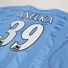 Load image into Gallery viewer, 2003/04 Anelka #39 Manchester City Vintage Reebok Home Football Shirt (XL)10
