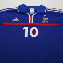 Load image into Gallery viewer, 2000/02 ZIDANE #10 France Vintage adidas Home Football Shirt (L) Euro 20003
