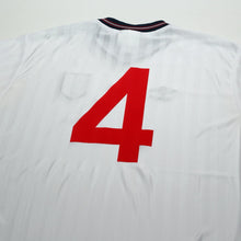 Load image into Gallery viewer, 1986 Hoddle #4 England Retro Umbro Home Football Shirt (XL) Mexico World Cup8
