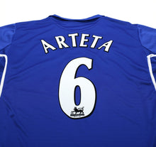 Load image into Gallery viewer, 2005/06 ARTETA #6 Everton Vintage Umbro Home Football Shirt (L)
