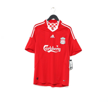 Load image into Gallery viewer, 2008/10 GERRARD #8 Liverpool Vintage adidas UCL Home Football Shirt (M) BNWT
