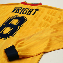 Load image into Gallery viewer, 1993/94 Wright #8 Arsenal Retro adidas Equipment Away L/S Football Shirt (S/M)8
