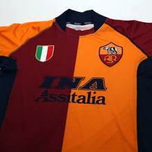 Load image into Gallery viewer, 2001/02 AS Roma Vintage Kappa European Football Shirt (M)2

