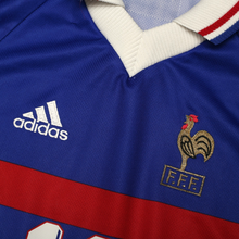 Load image into Gallery viewer, 1998/00 Zidane #10 France Vintage adidas Home Football Shirt (XL) World Cup 987
