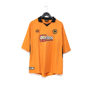 2002/04 WOLVERHAMPTON WANDERERS Admiral Home Football Shirt (XL) Wolves Doritos